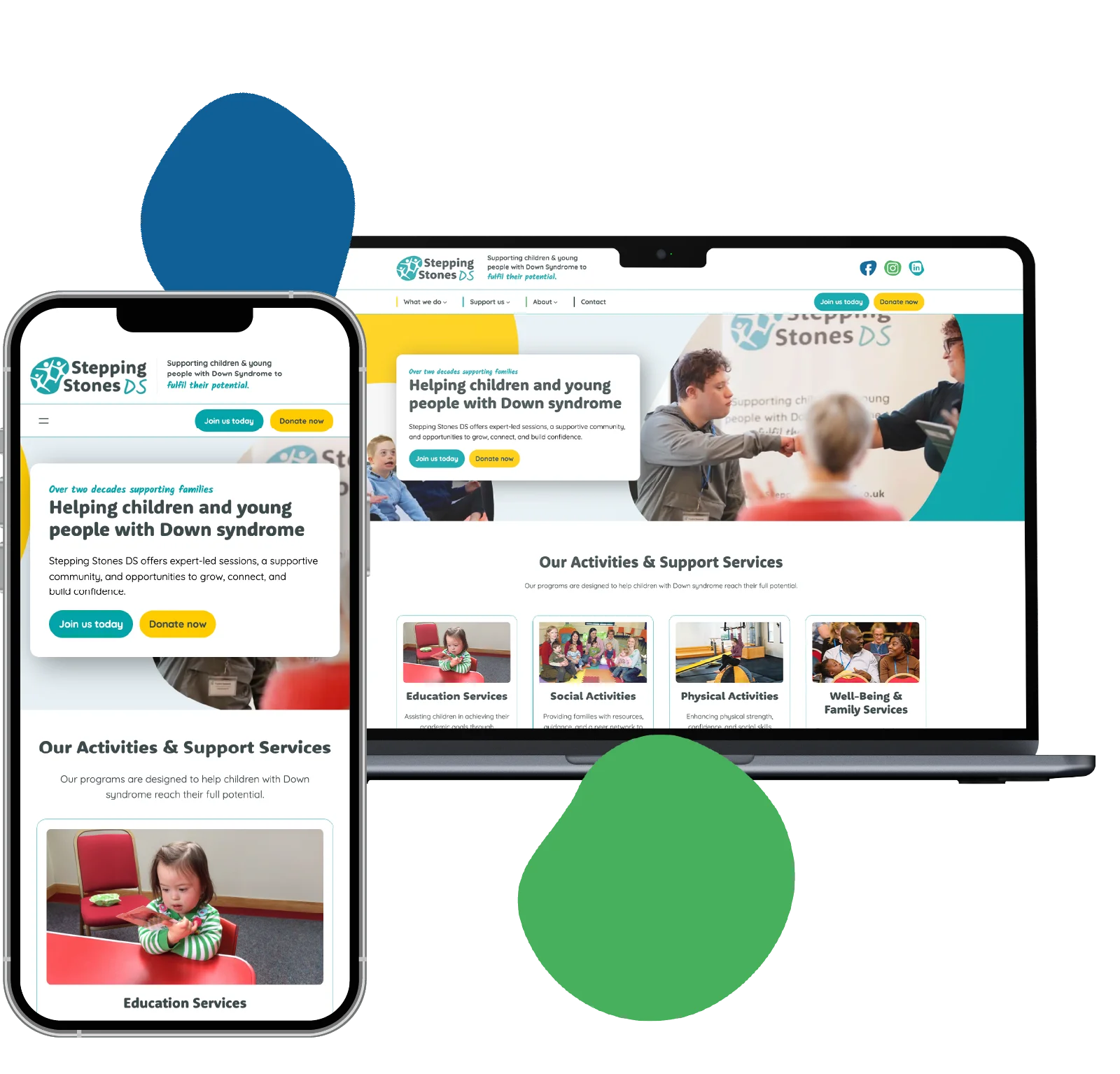 Kraam Digital – Web Design and Development laptop and mobile mock-up